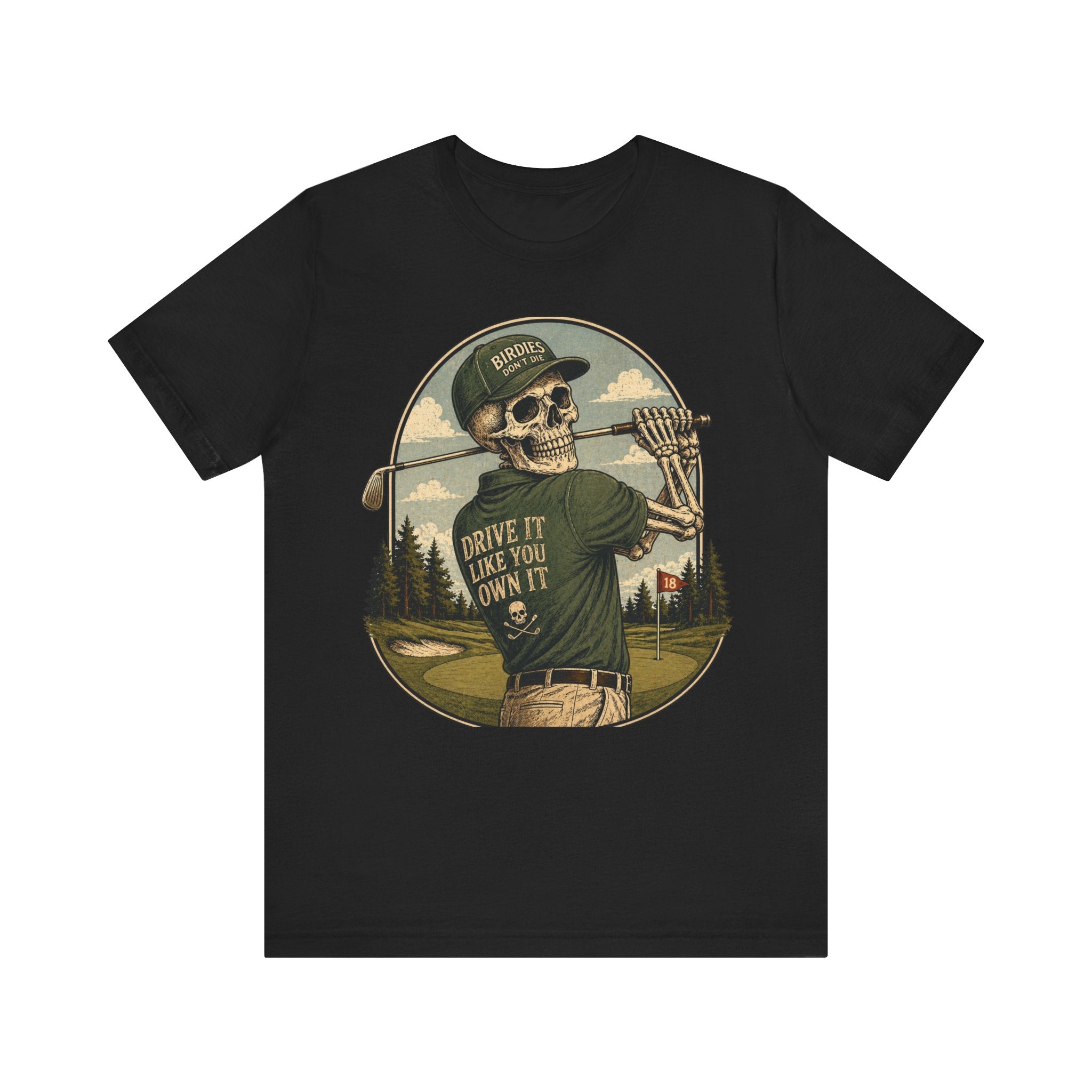Skull Golfer T-Shirt