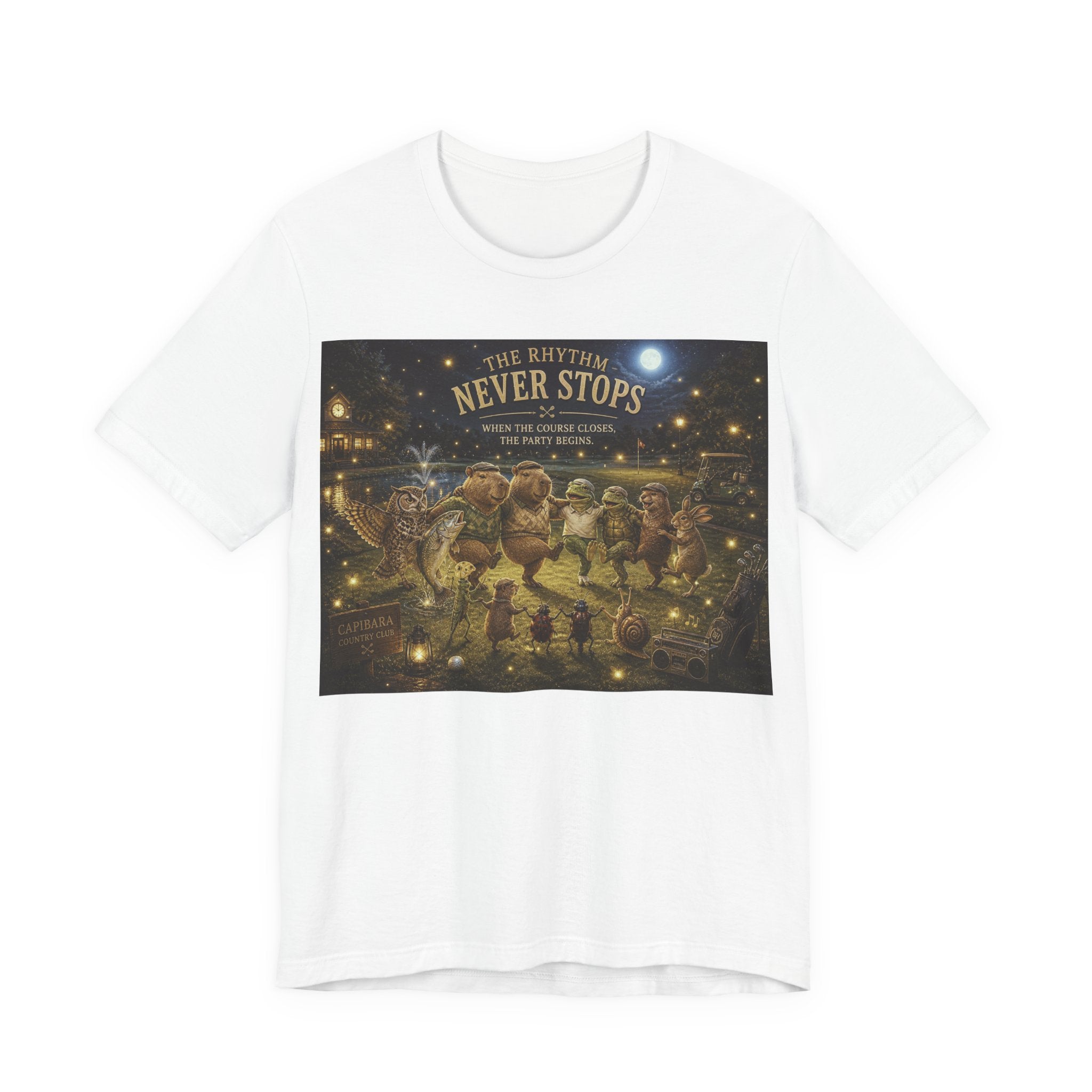 The Rhythm Never Stops T-Shirt