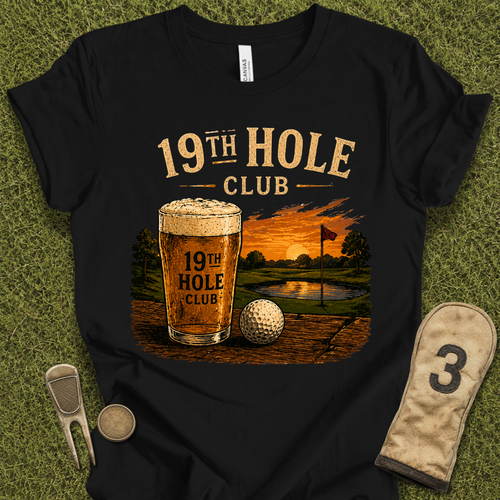 19th Hole Club T-Shirt