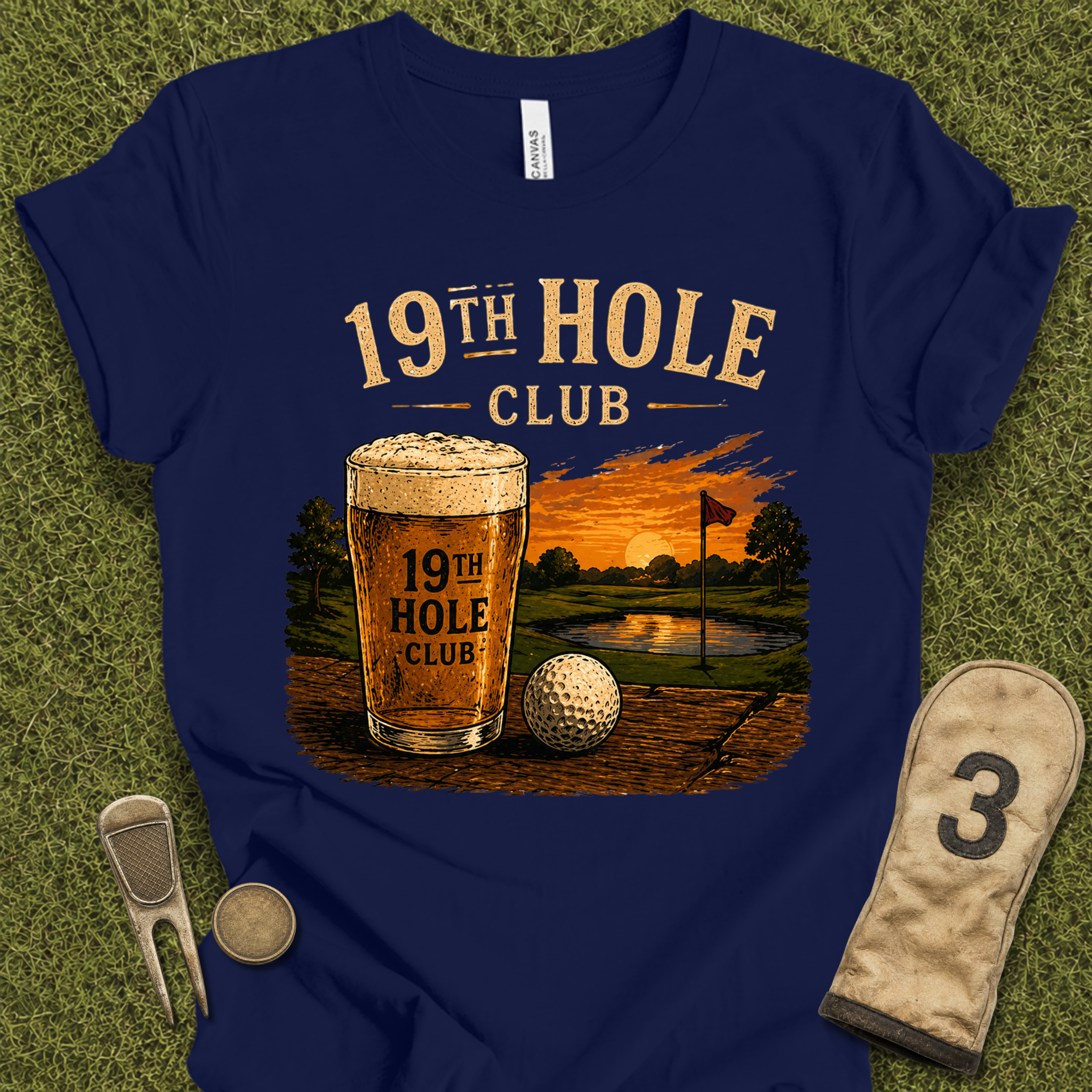 19th Hole Club T-Shirt
