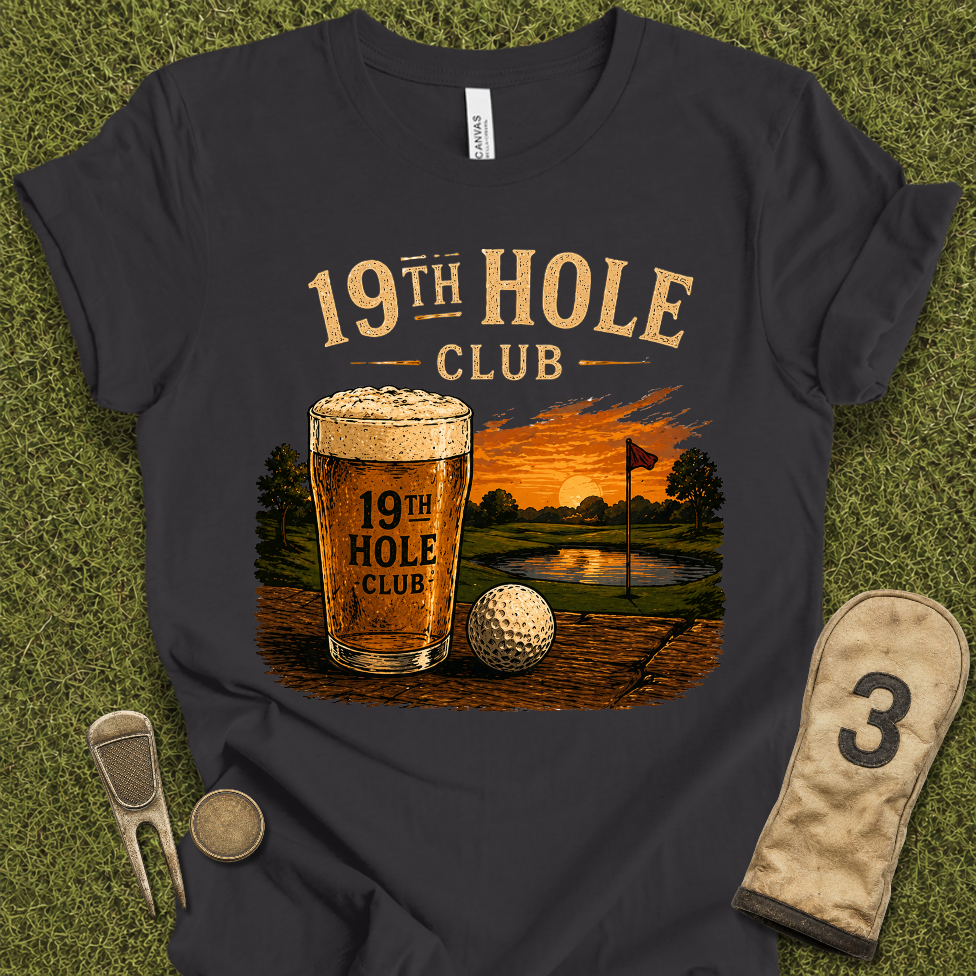 19th Hole Club T-Shirt