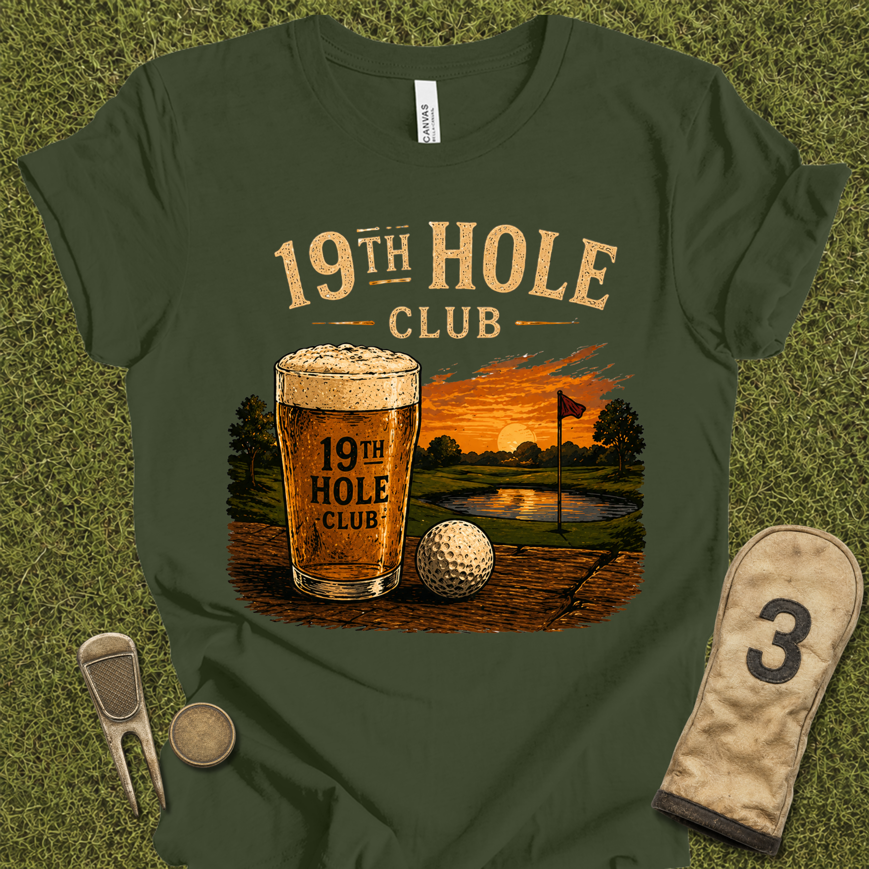 19th Hole Club T-Shirt
