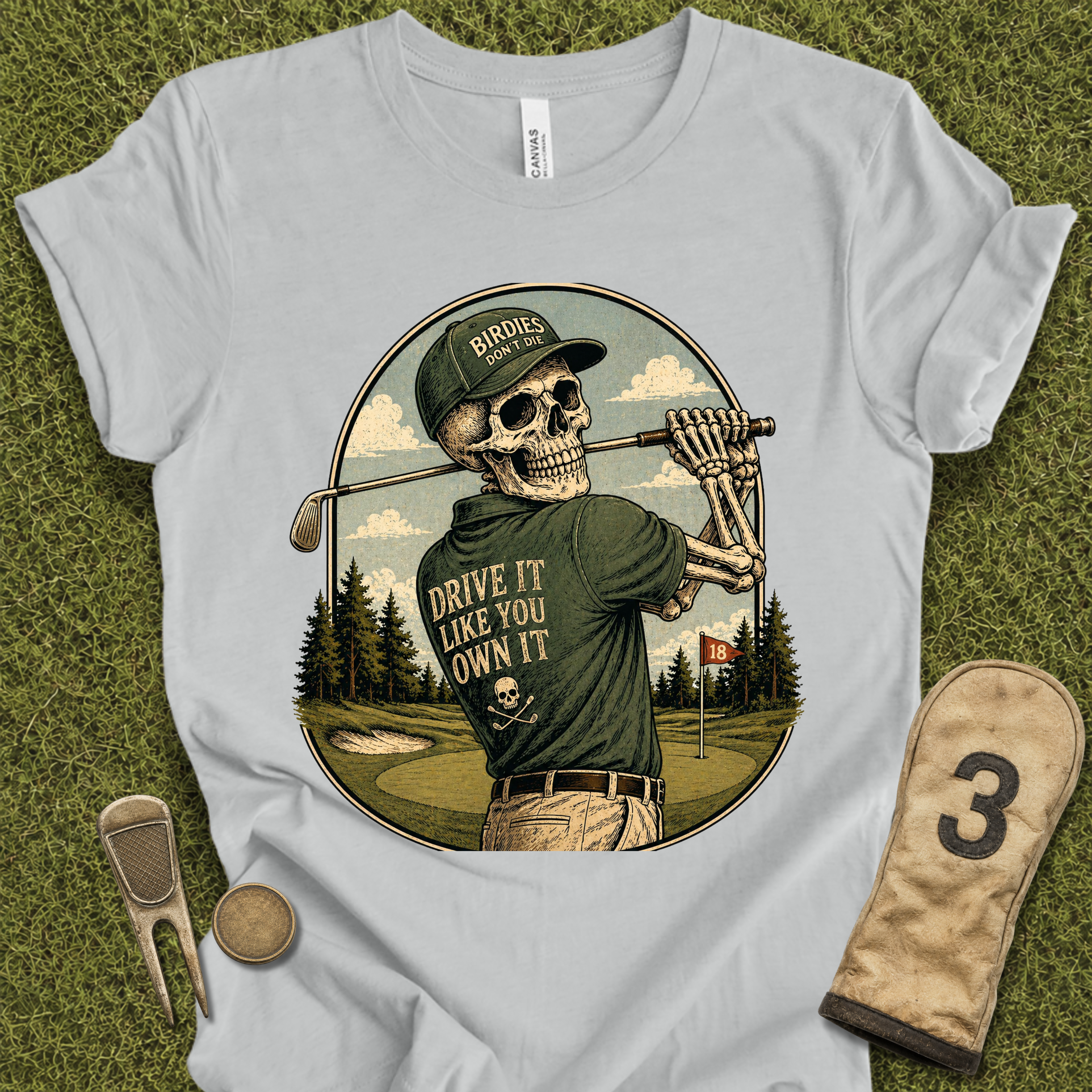 Skull Golfer T-Shirt