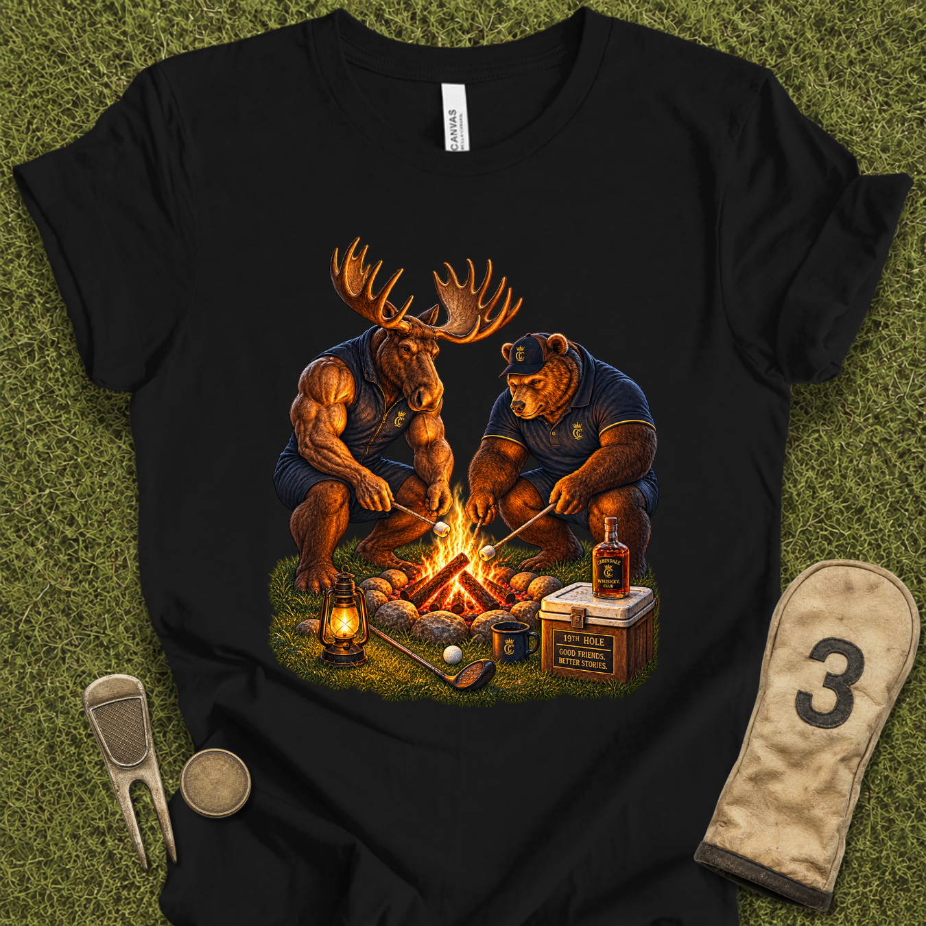 Campfire On The Green T-Shirt