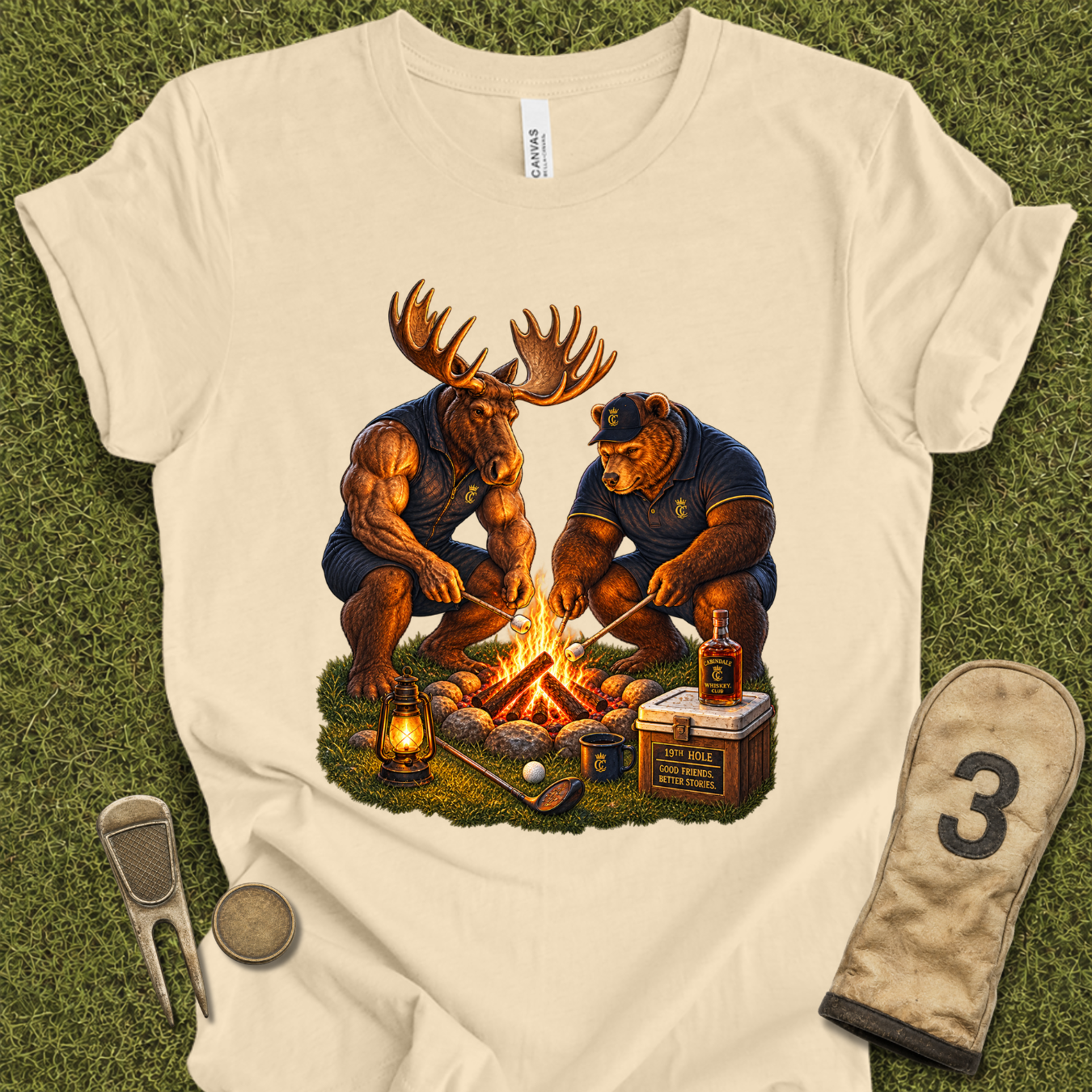 Campfire On The Green T-Shirt