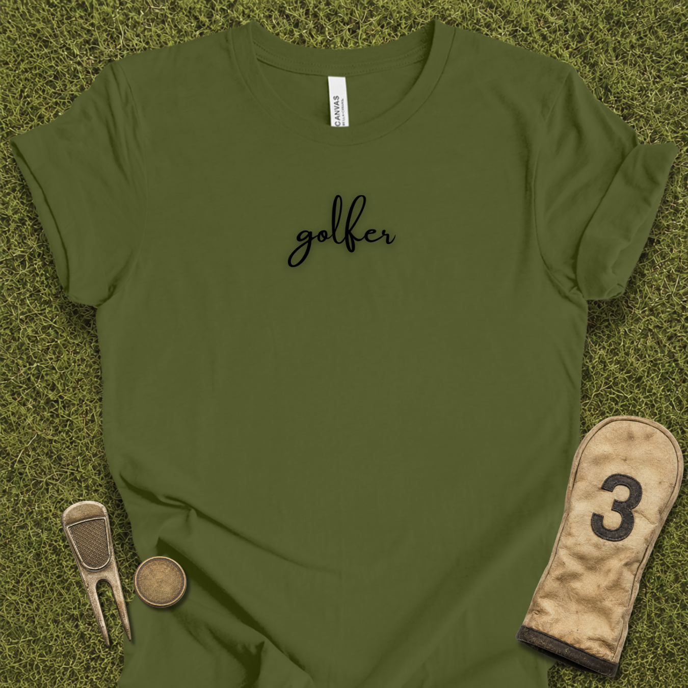 Golfer Minimal T-Shirt