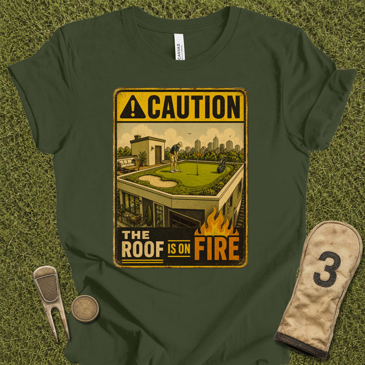 The Roof Is On Fire T-Shirt