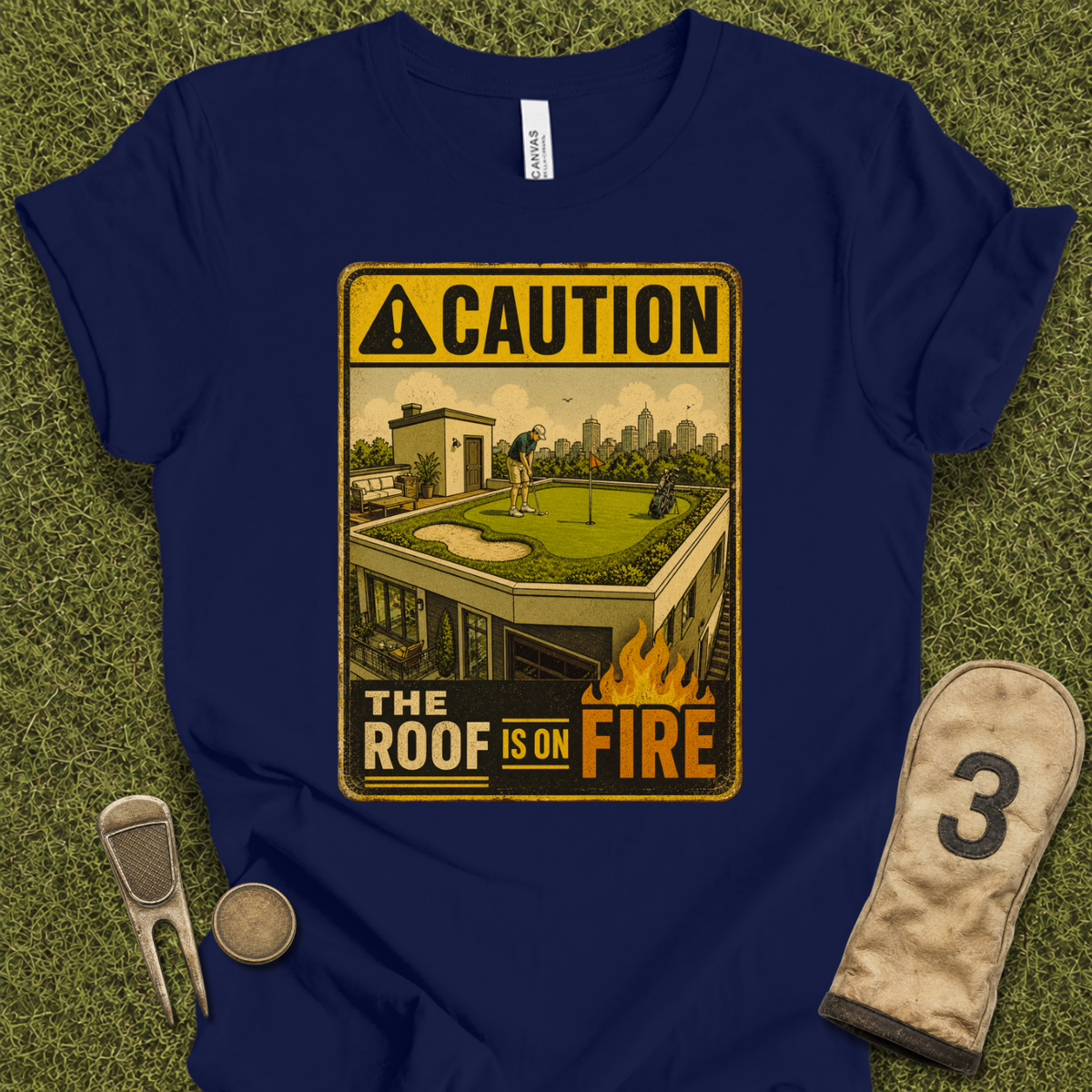 The Roof Is On Fire T-Shirt