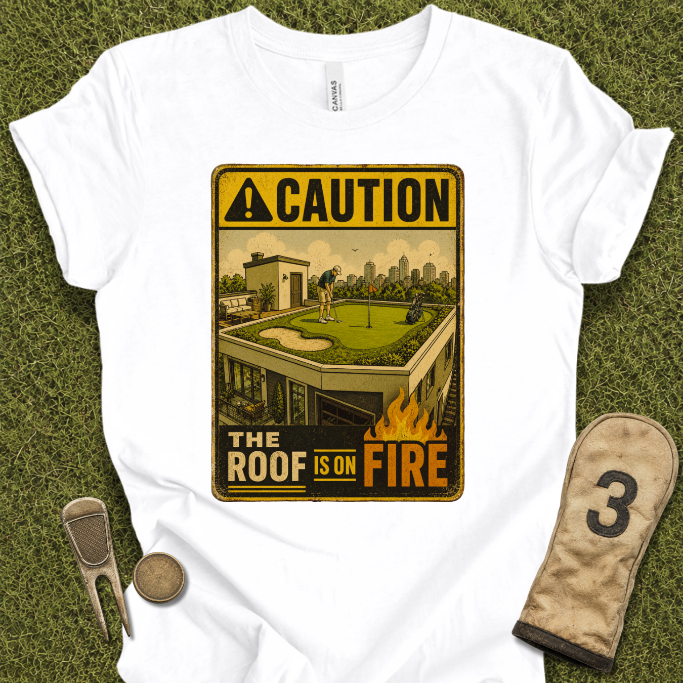 The Roof Is On Fire T-Shirt