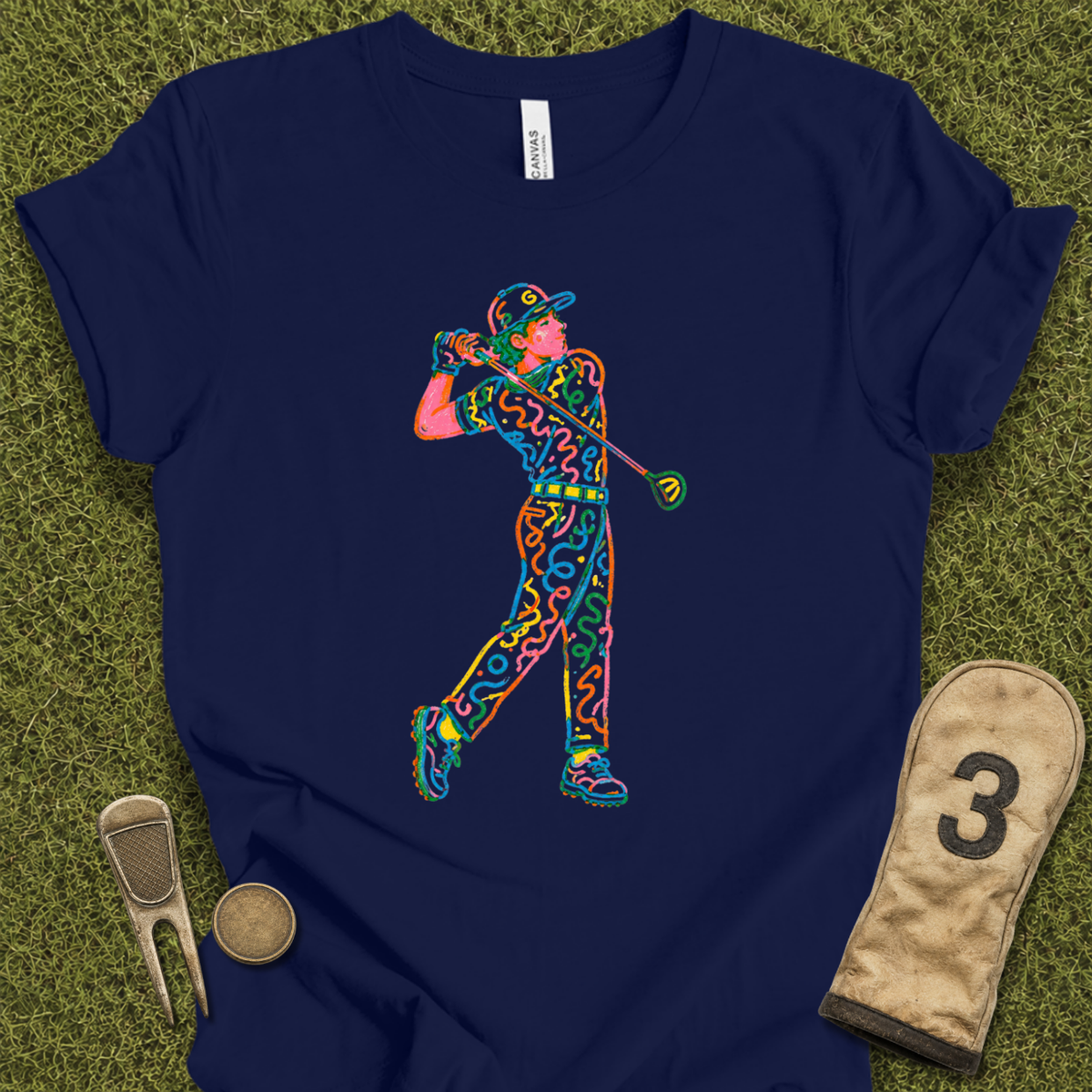 Art Golfer T-Shirt