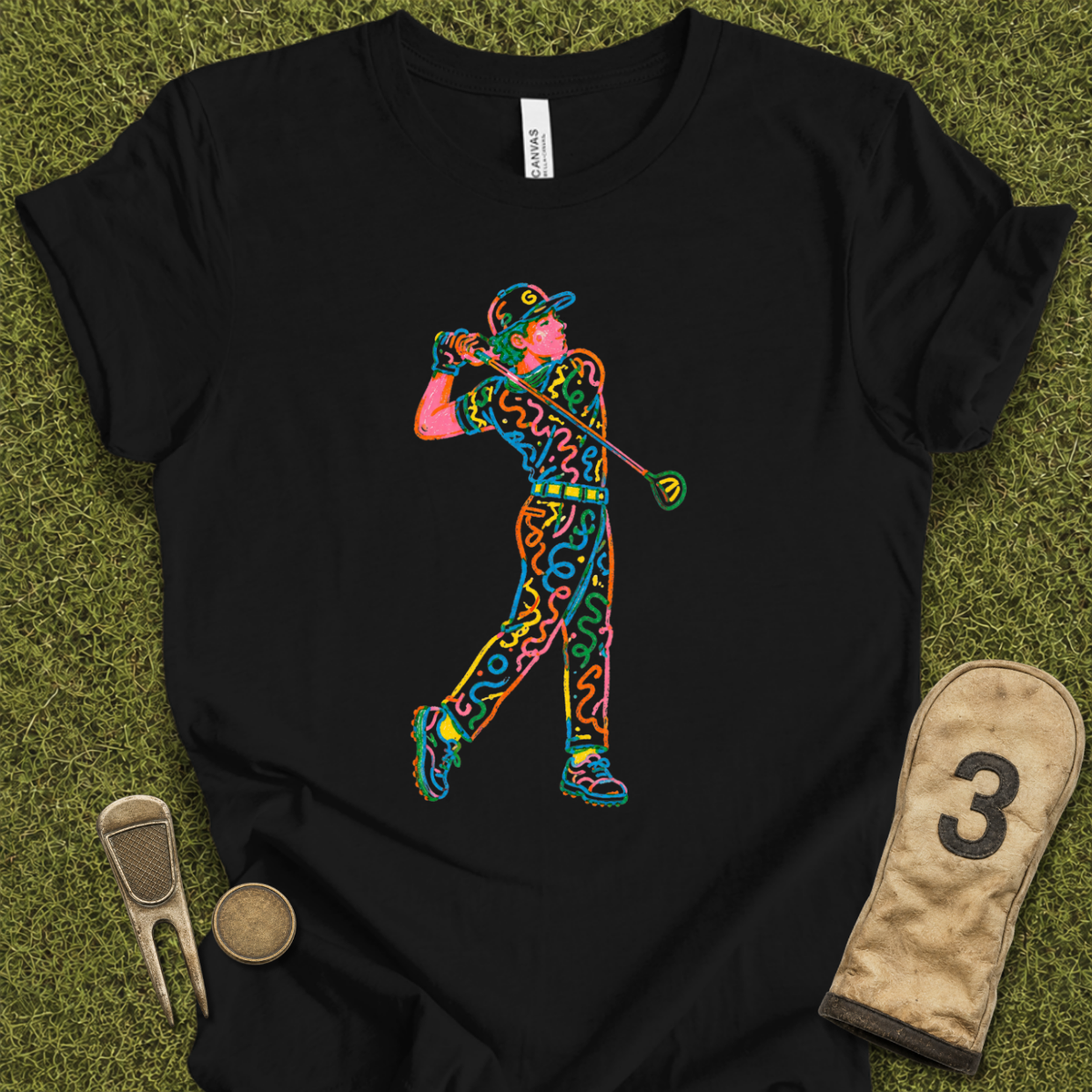 Art Golfer T-Shirt