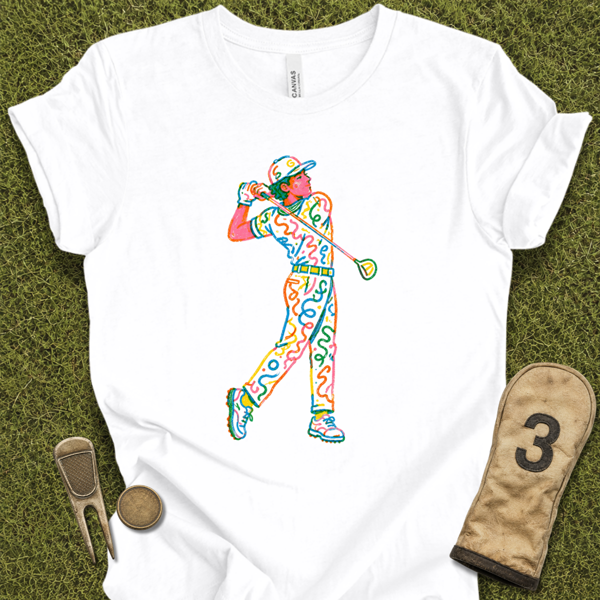 Art Golfer T-Shirt