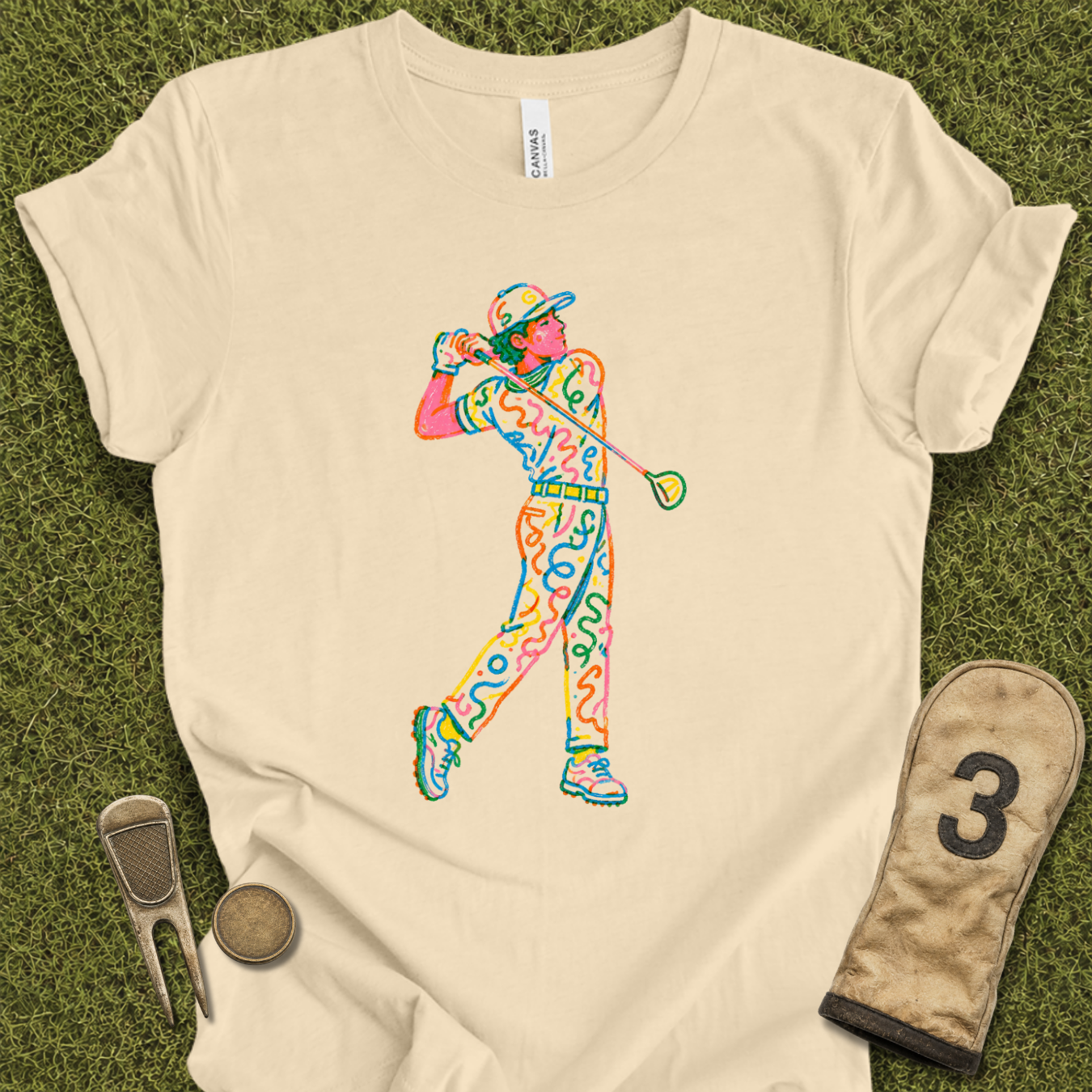 Art Golfer T-Shirt