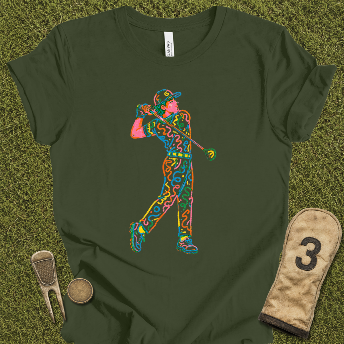 Art Golfer T-Shirt
