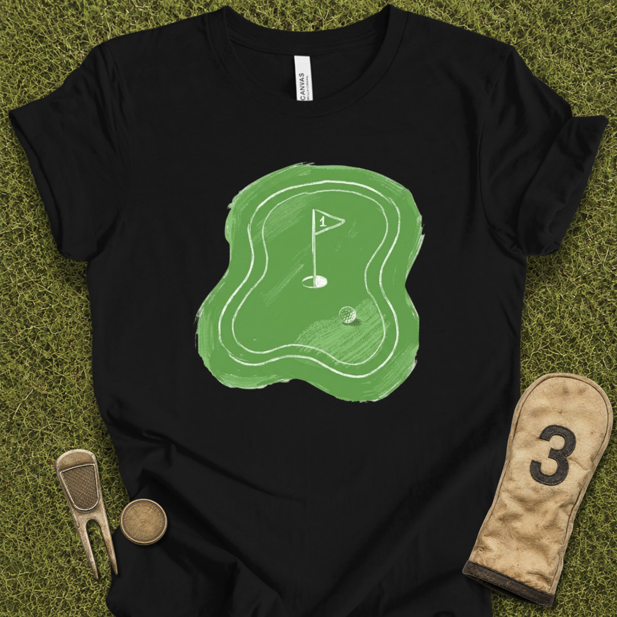 Green Paint T-Shirt