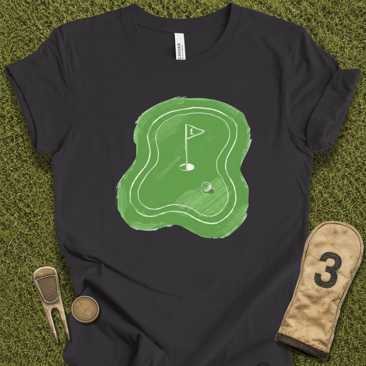 Green Paint T-Shirt