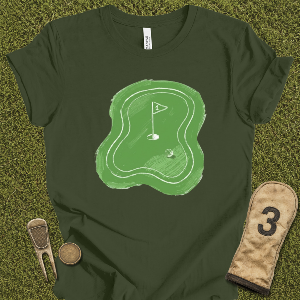 Green Paint T-Shirt