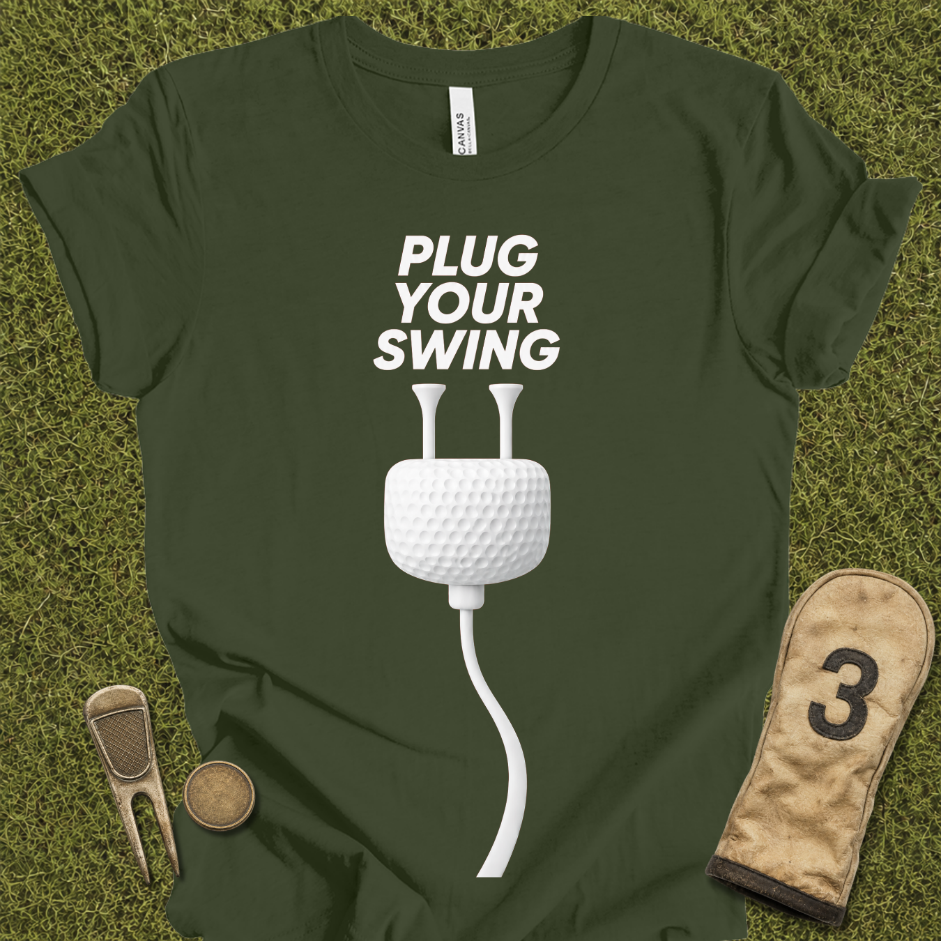 Plug Your Swing T-Shirt