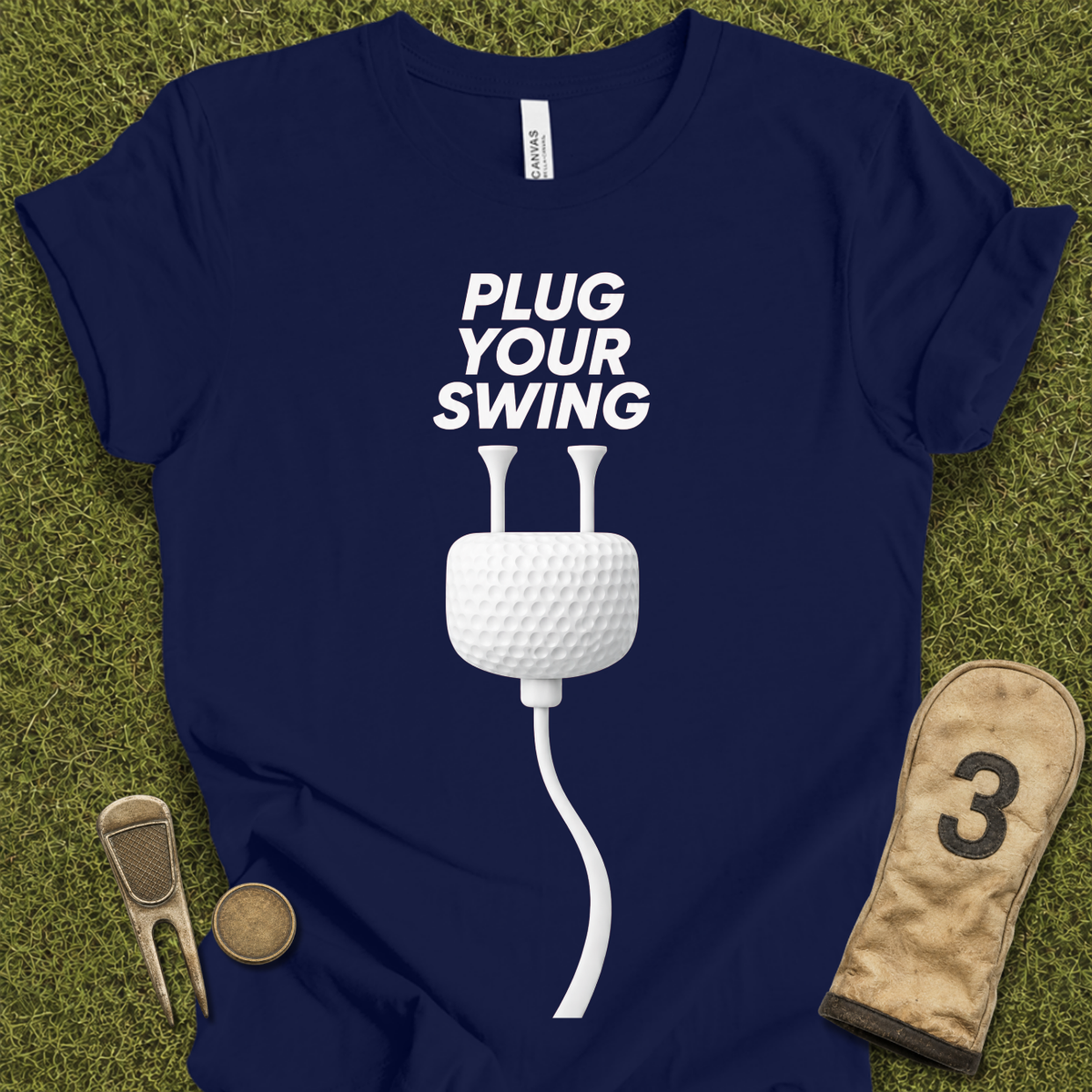 Plug Your Swing T-Shirt
