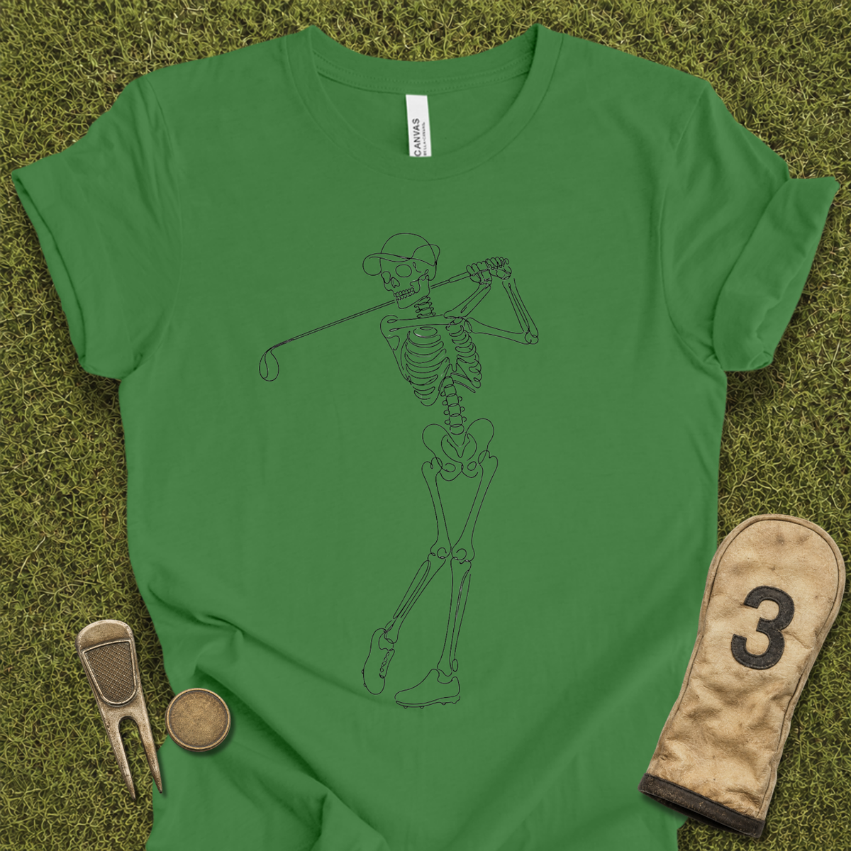 Bone Illustration T-Shirt