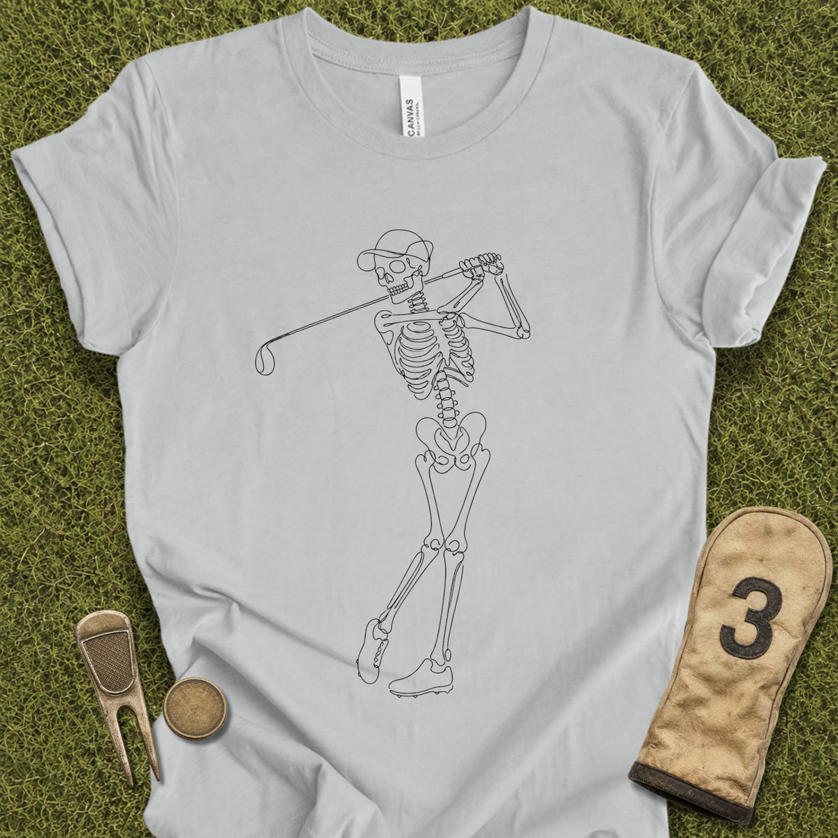 Bone Illustration T-Shirt