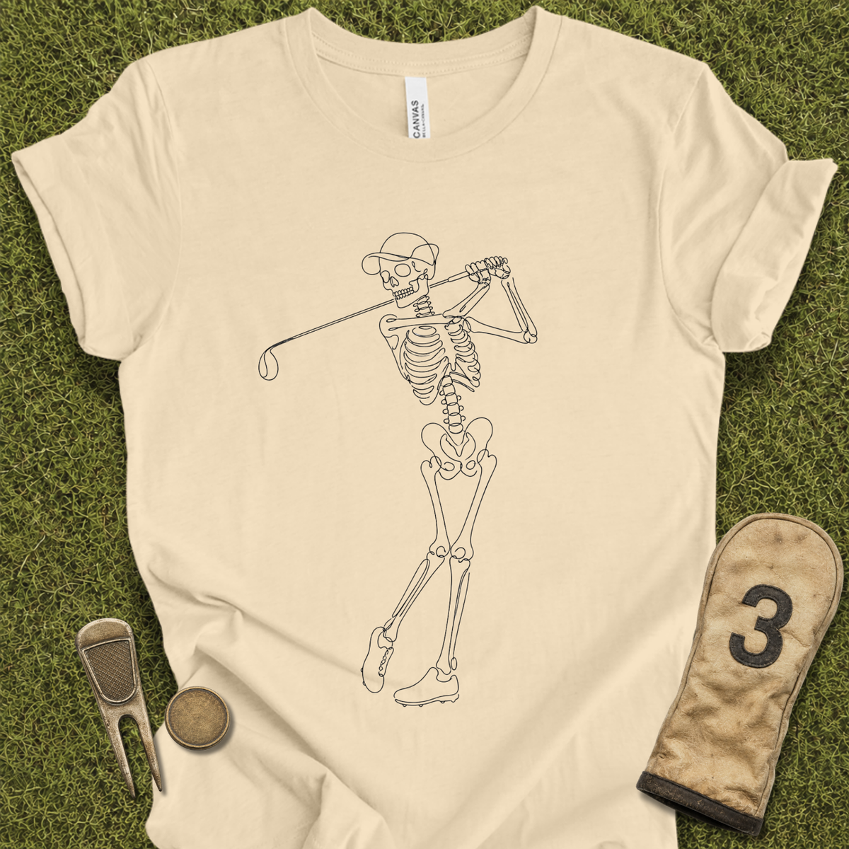 Bone Illustration T-Shirt