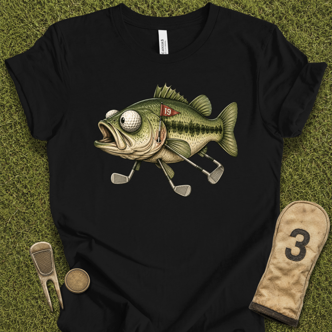 Fish Golfer T-Shirt