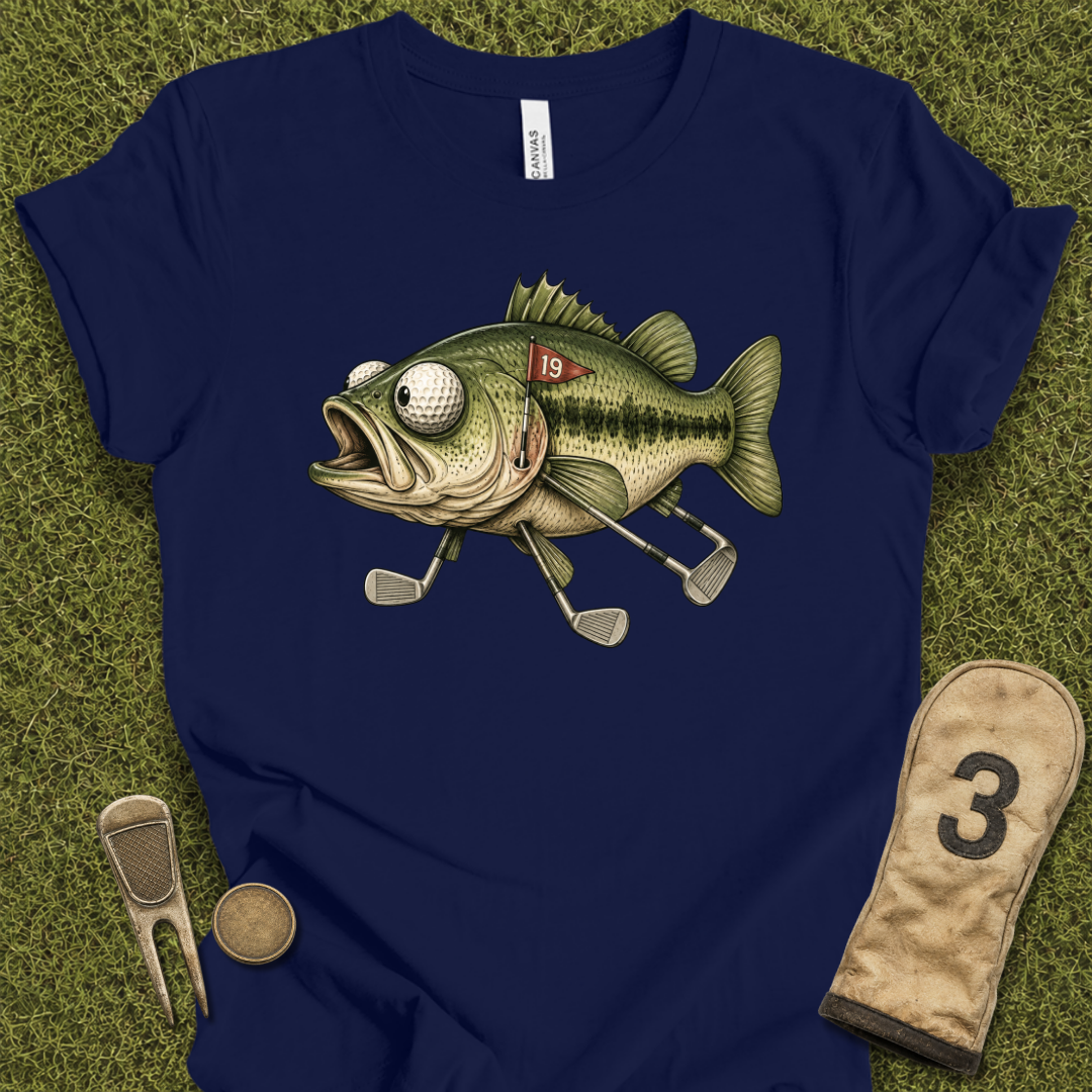 Fish Golfer T-Shirt
