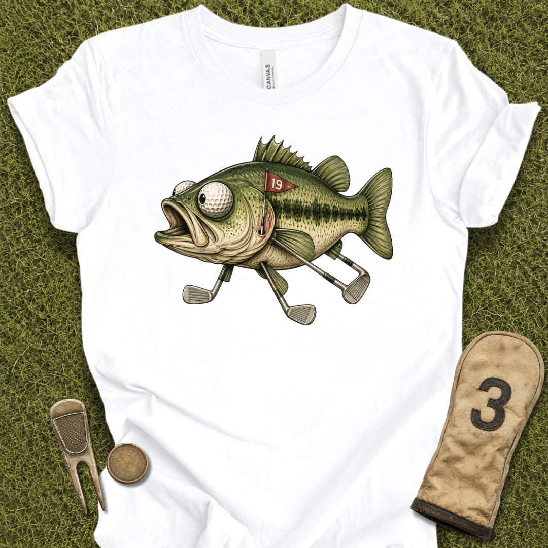 Fish Golfer T-Shirt