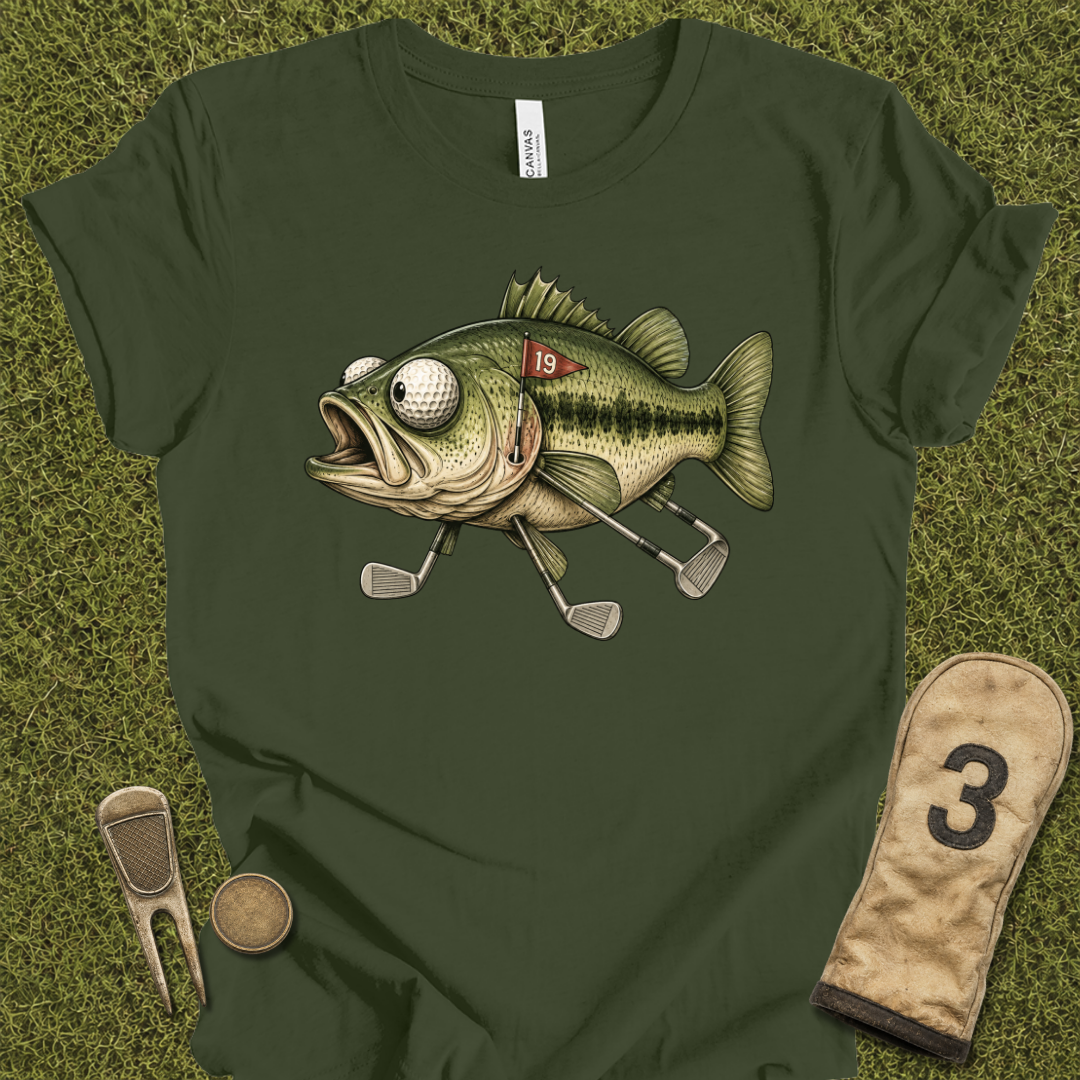 Fish Golfer T-Shirt