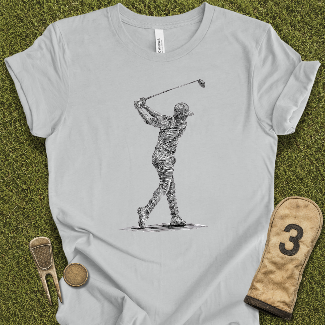 Swing Illustration T-Shirt
