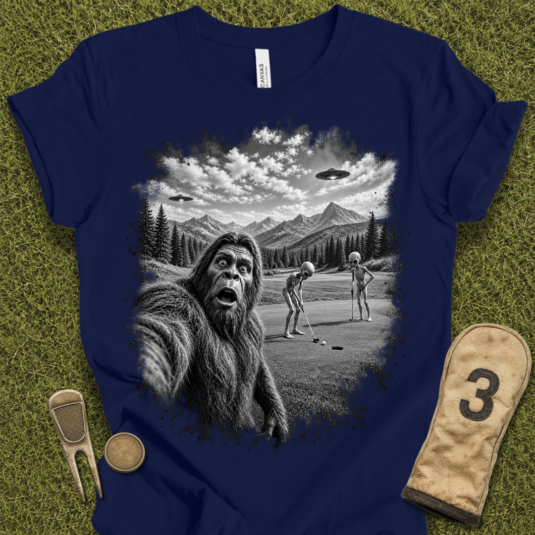 Bigfoot Selfie T-Shirt