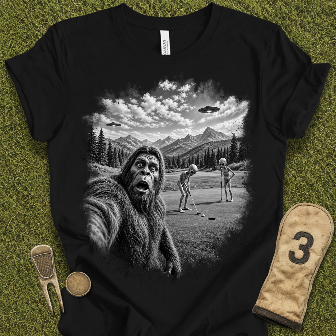Bigfoot Selfie T-Shirt