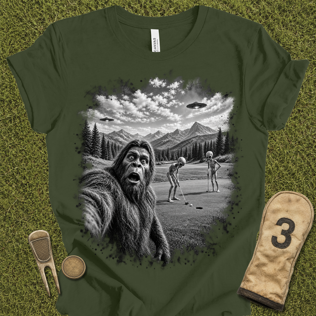 Bigfoot Selfie T-Shirt