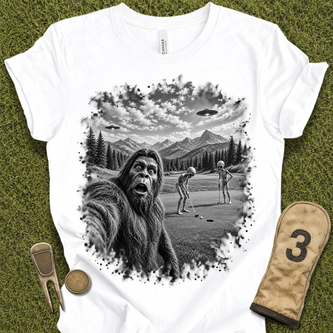 Bigfoot Selfie T-Shirt