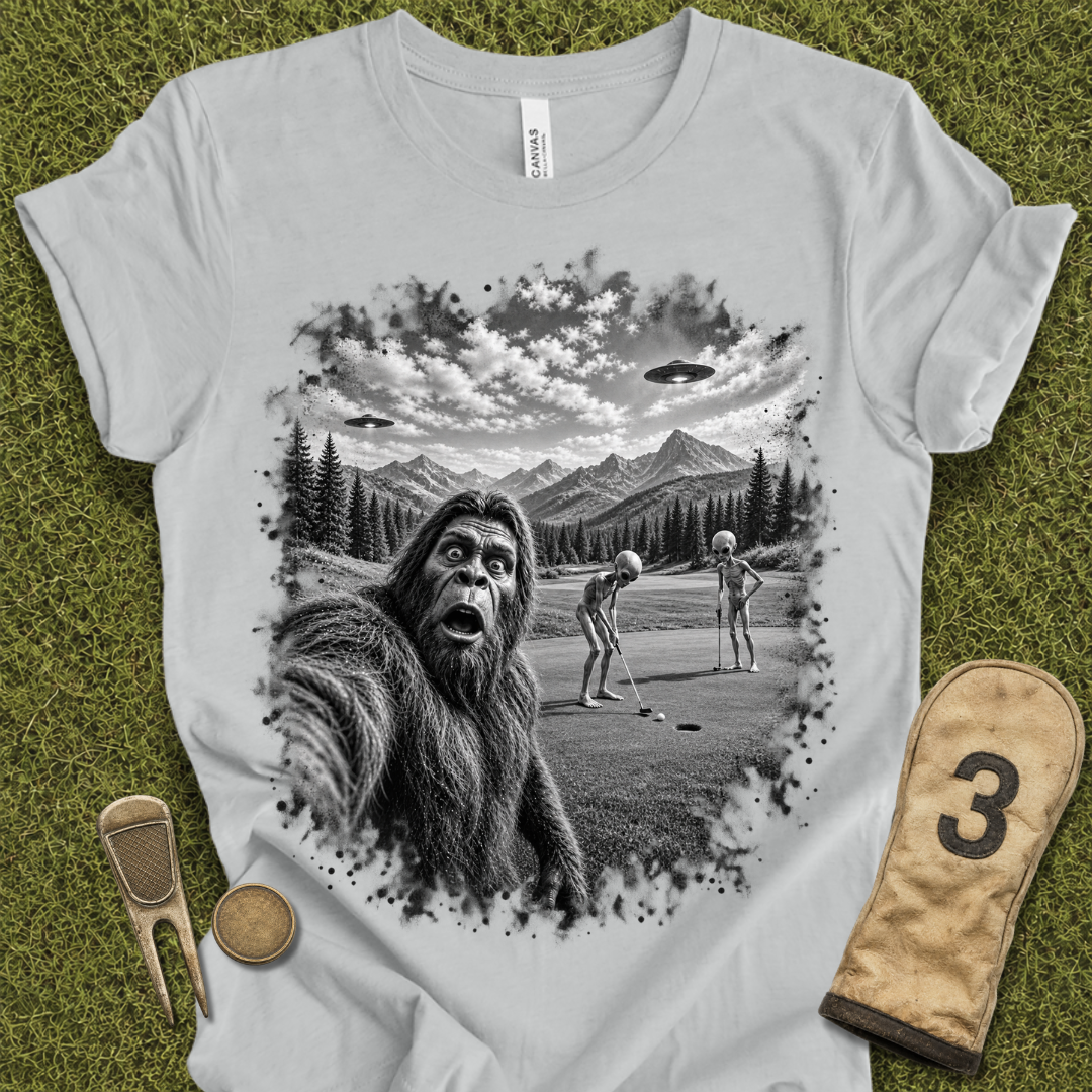 Bigfoot Selfie T-Shirt