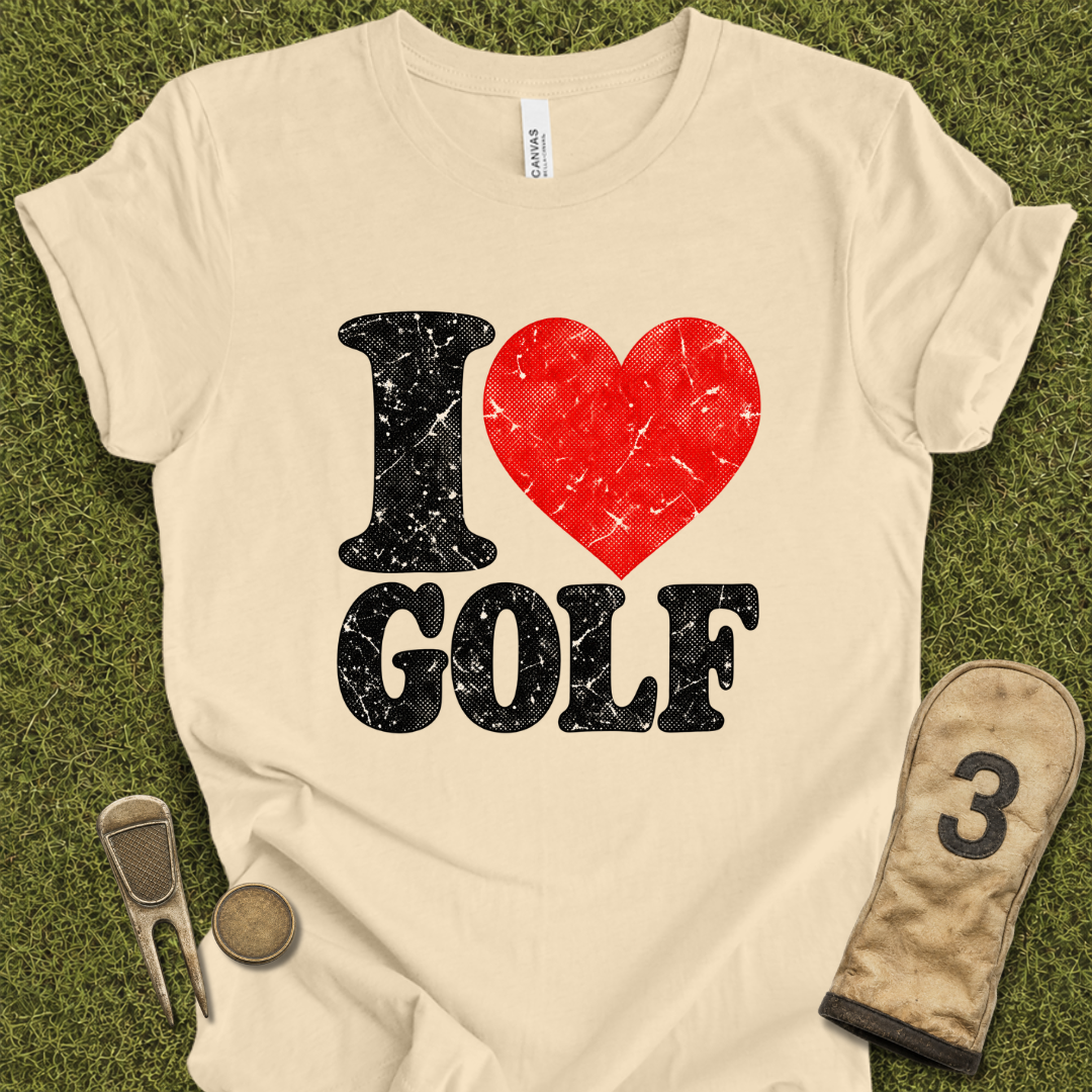 I Love Golf T-Shirt
