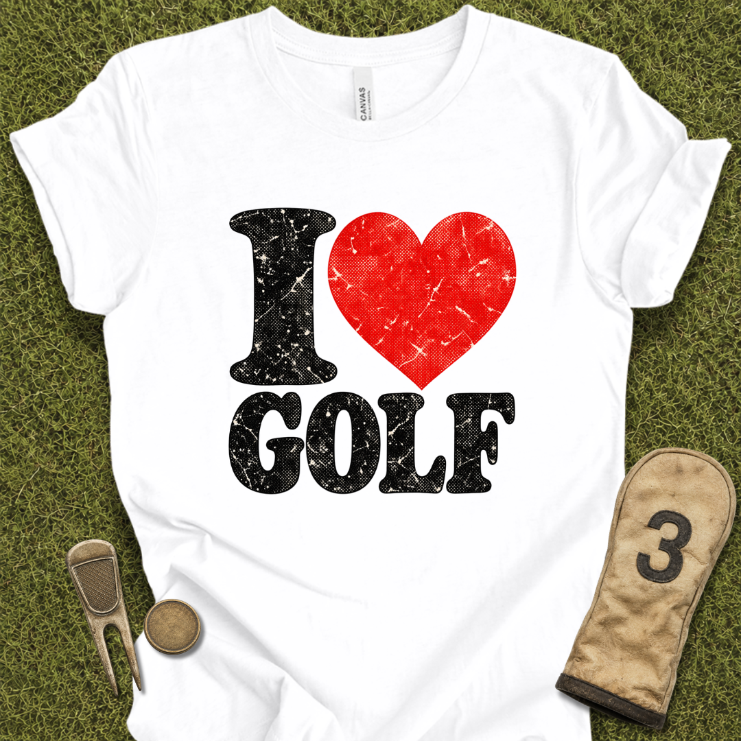 I Love Golf T-Shirt