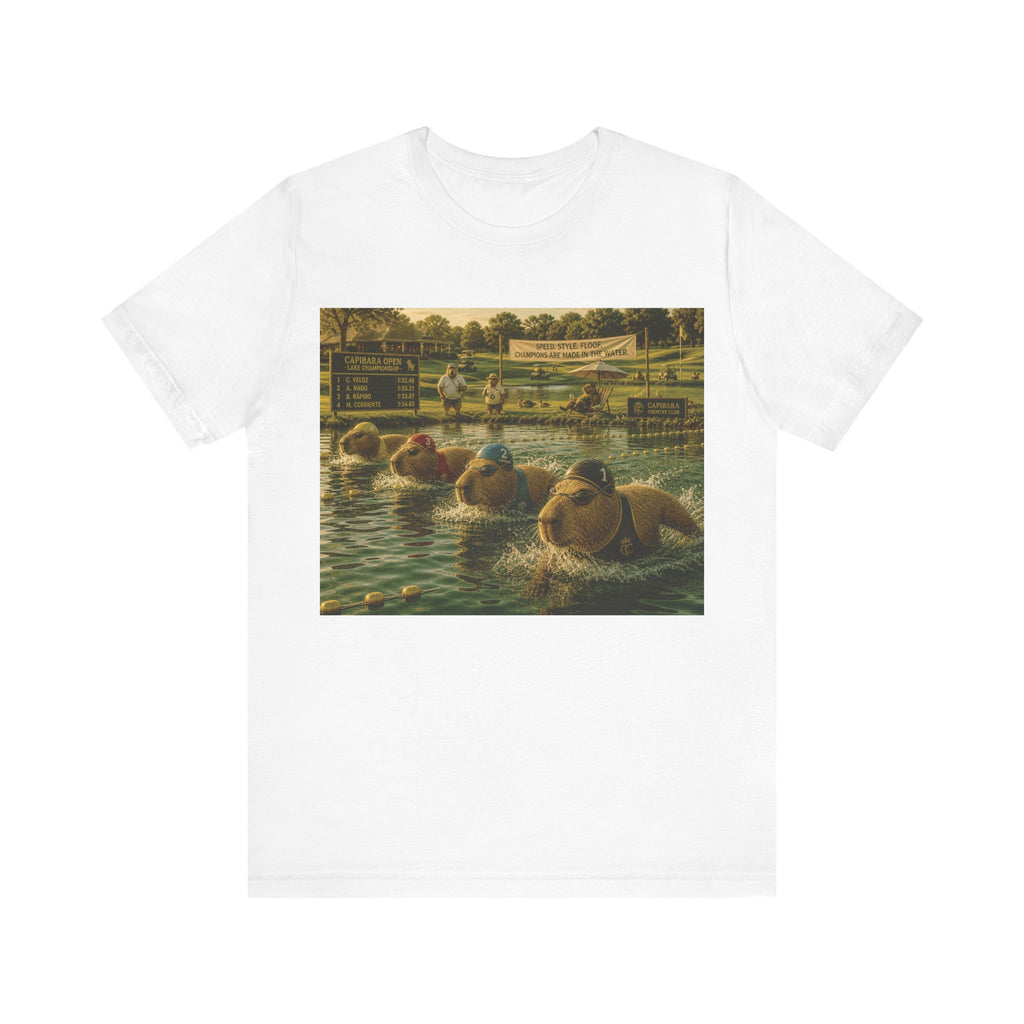 Capibara Swimming Race T-Shirt