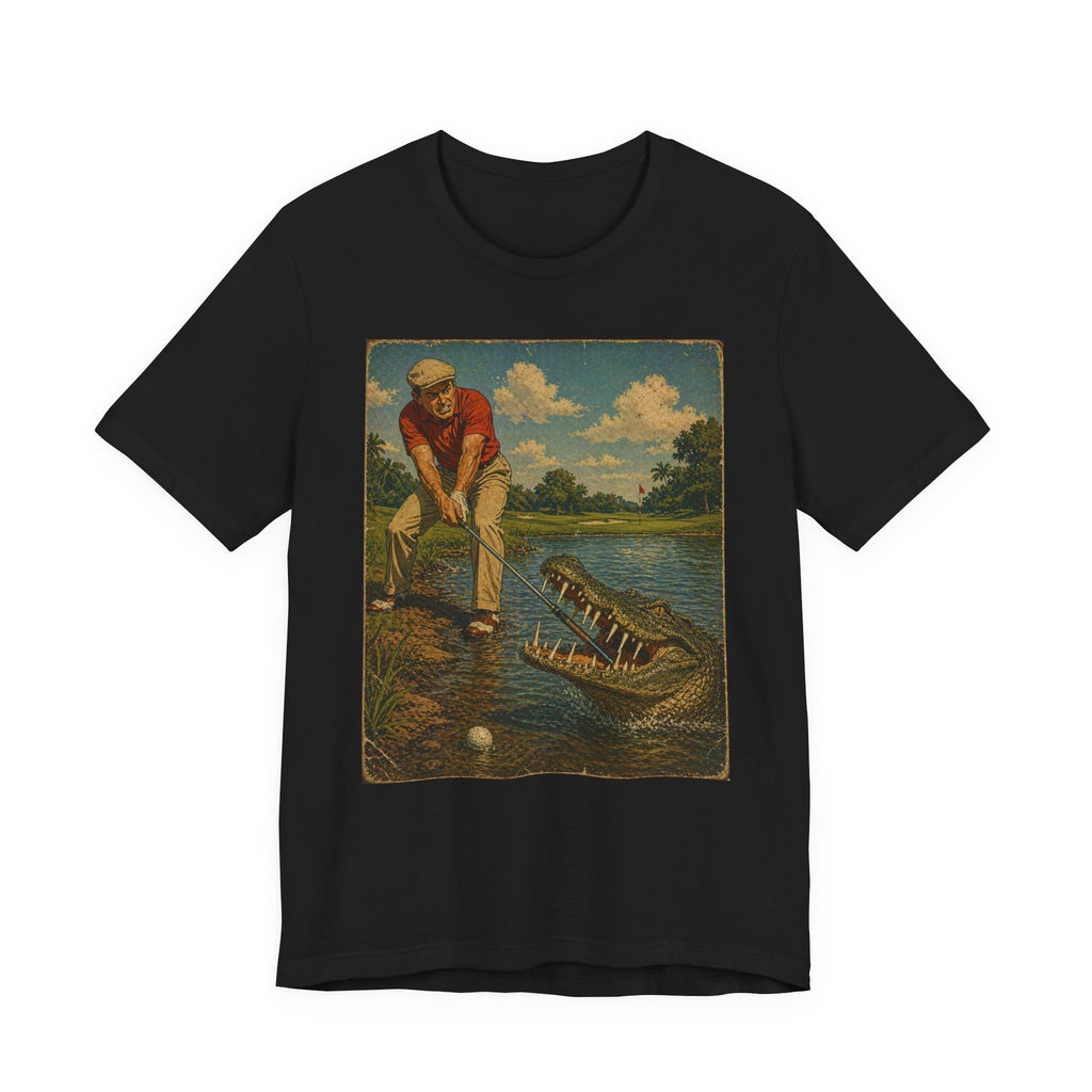 Golfer and Alligator T-Shirt