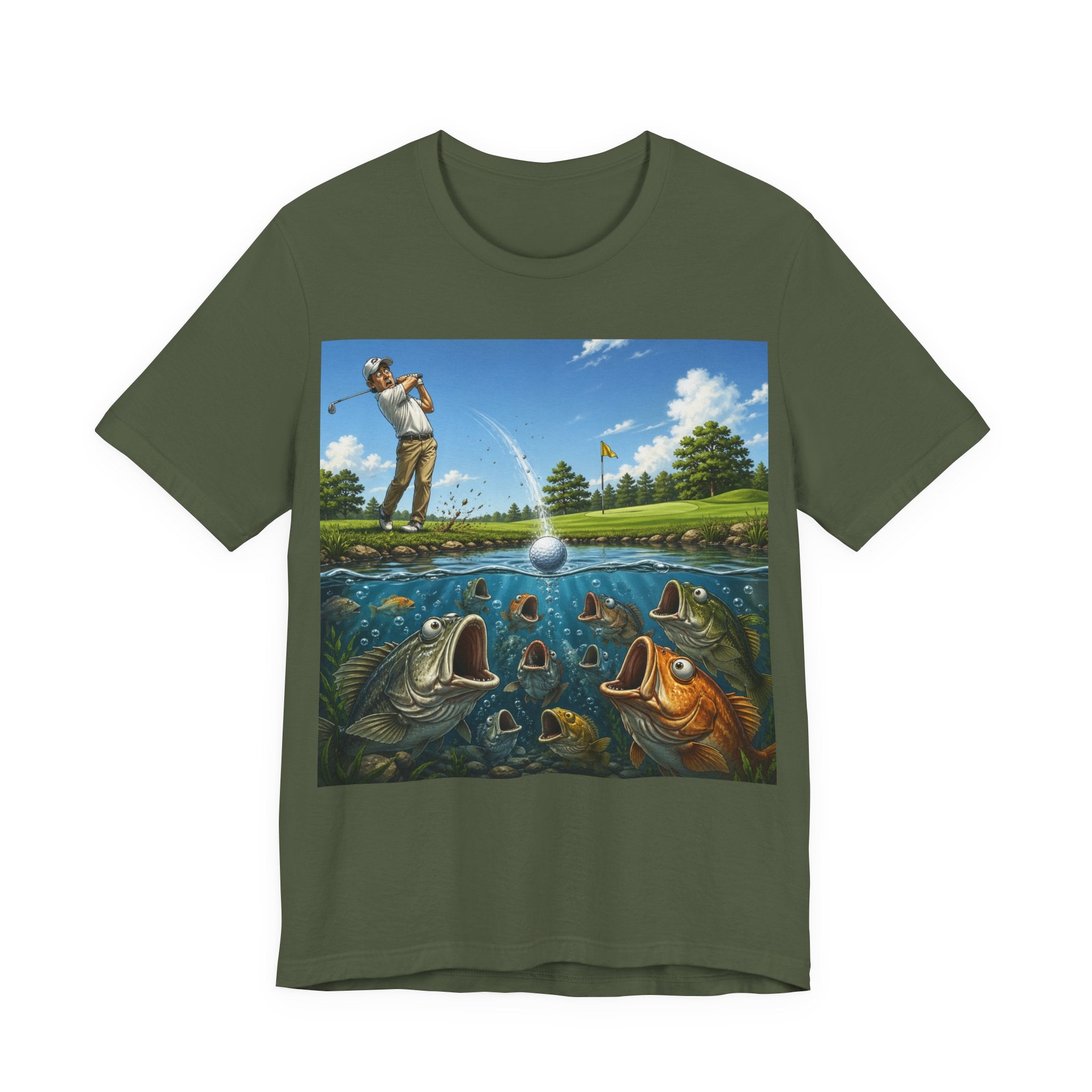 Fish Diving T-Shirt