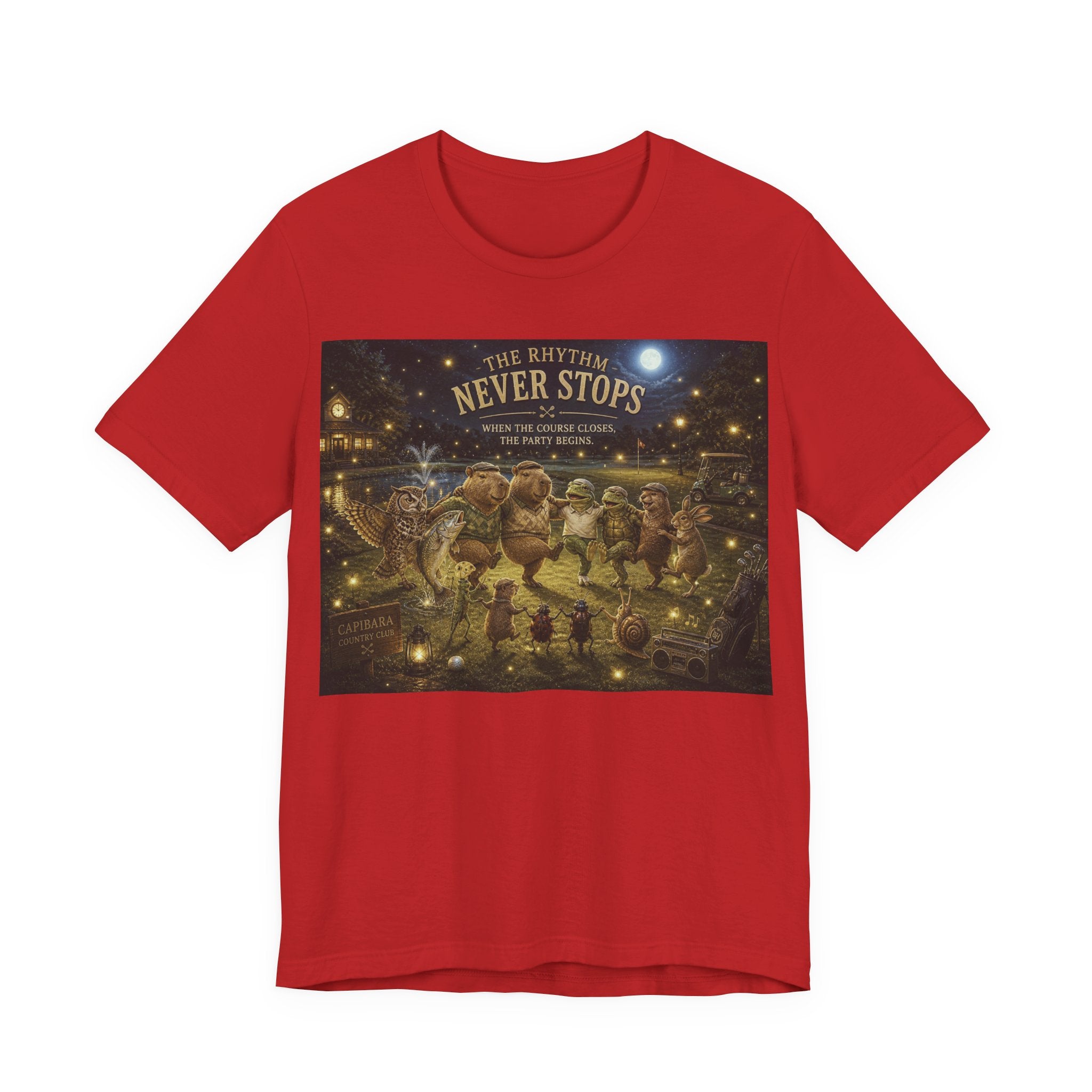 The Rhythm Never Stops T-Shirt