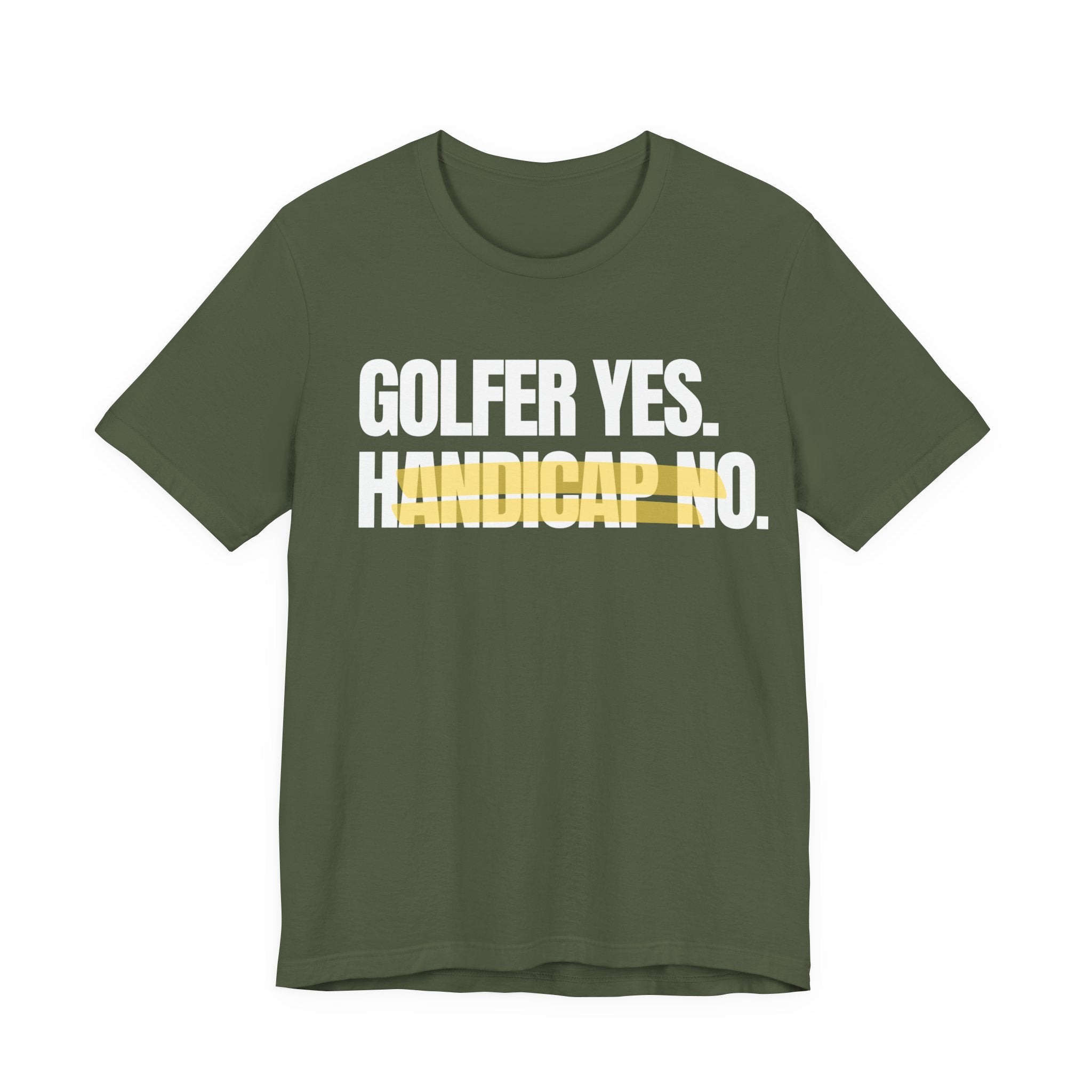 Golfer Yes Handicap No T-Shirt