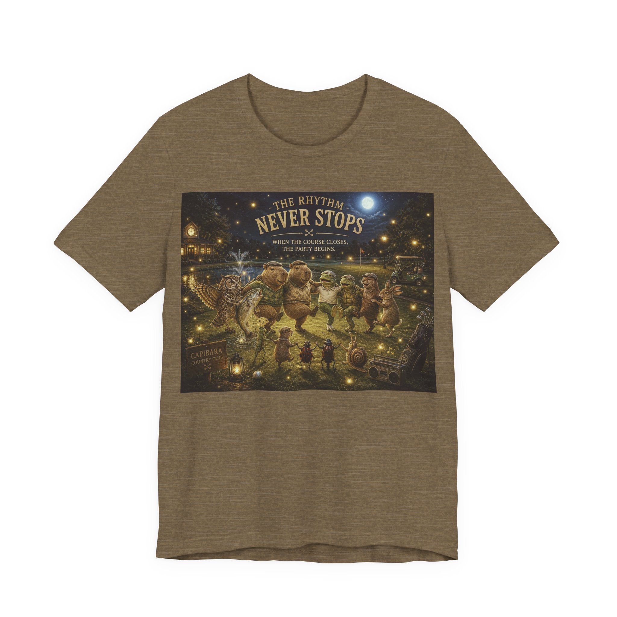 The Rhythm Never Stops T-Shirt